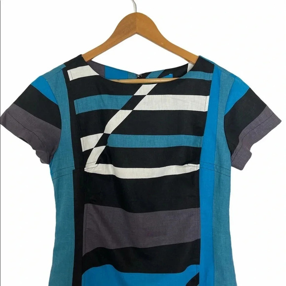 Derek Lam for DesigNation Striped Sheath Dress - Picture 7 of 11